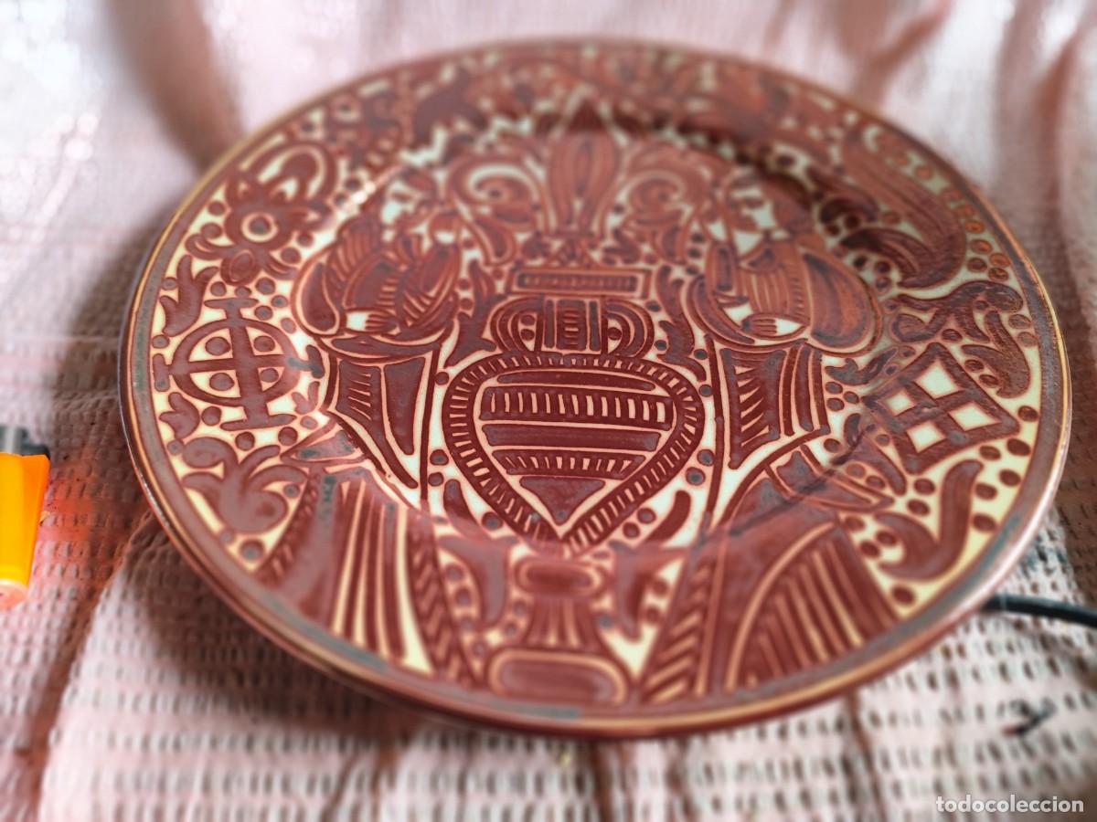 Antig&uuml;edades: PLATO DECORATIVO 33 CM - Foto 3