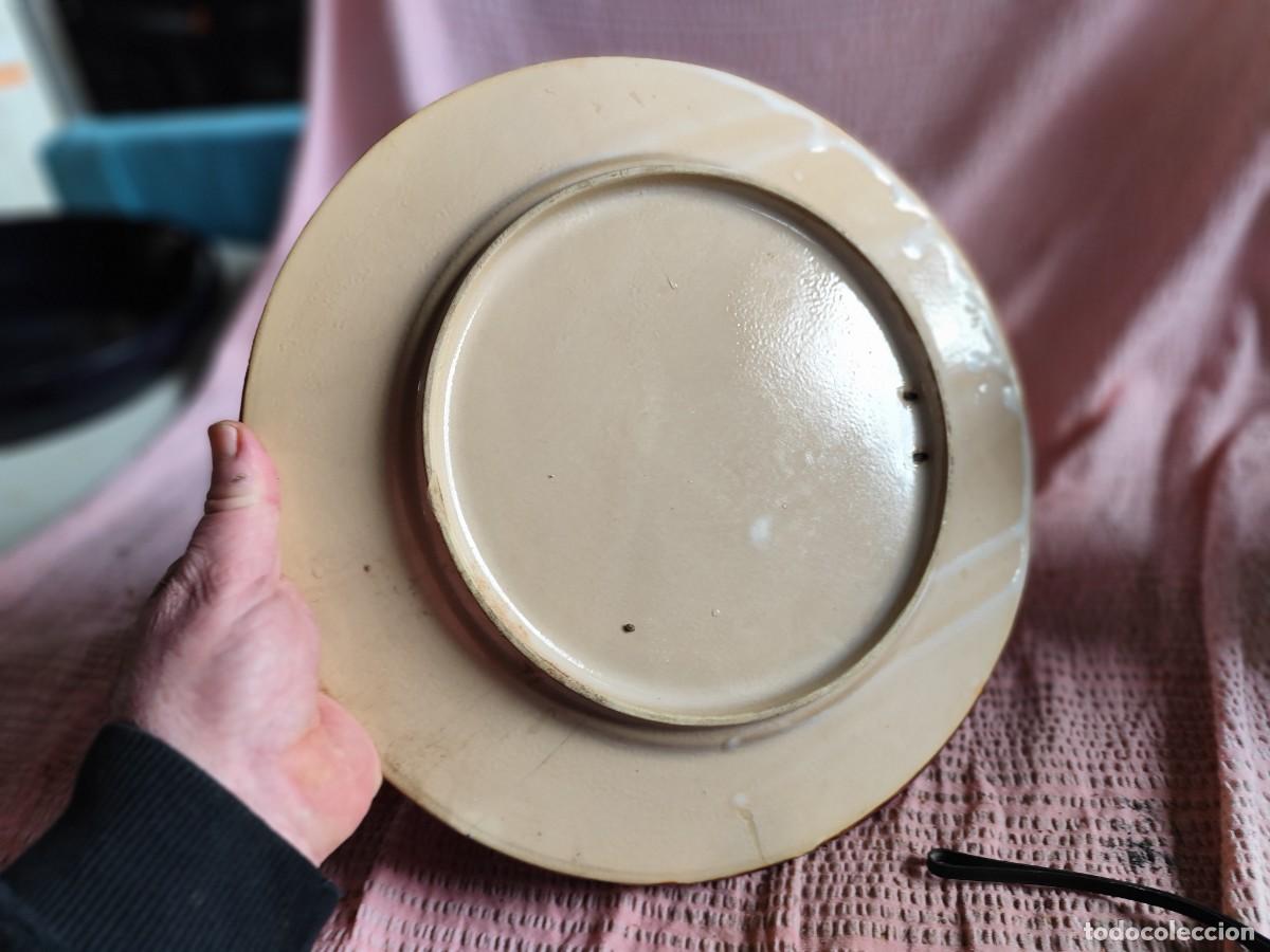 Antig&uuml;edades: PLATO DECORATIVO 33 CM - Foto 4