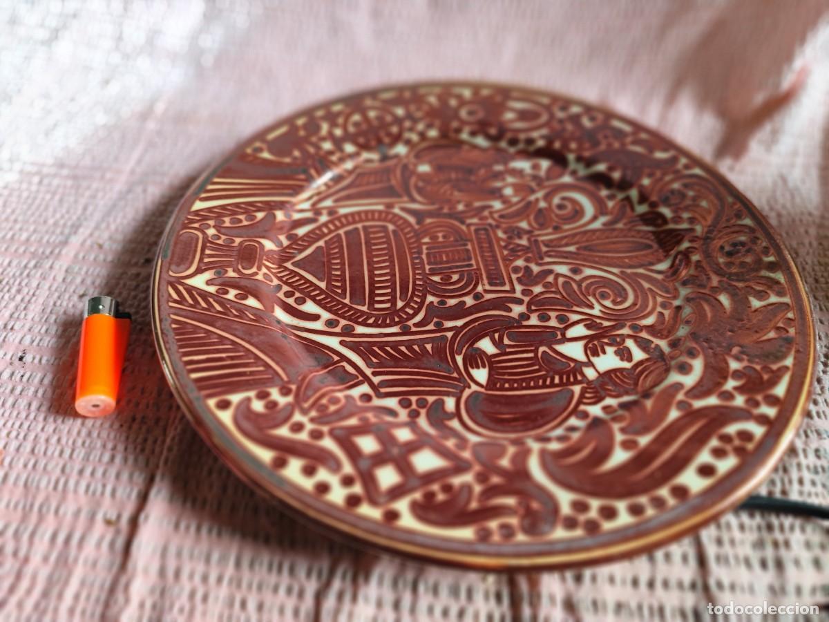 Antig&uuml;edades: PLATO DECORATIVO 33 CM - Foto 1