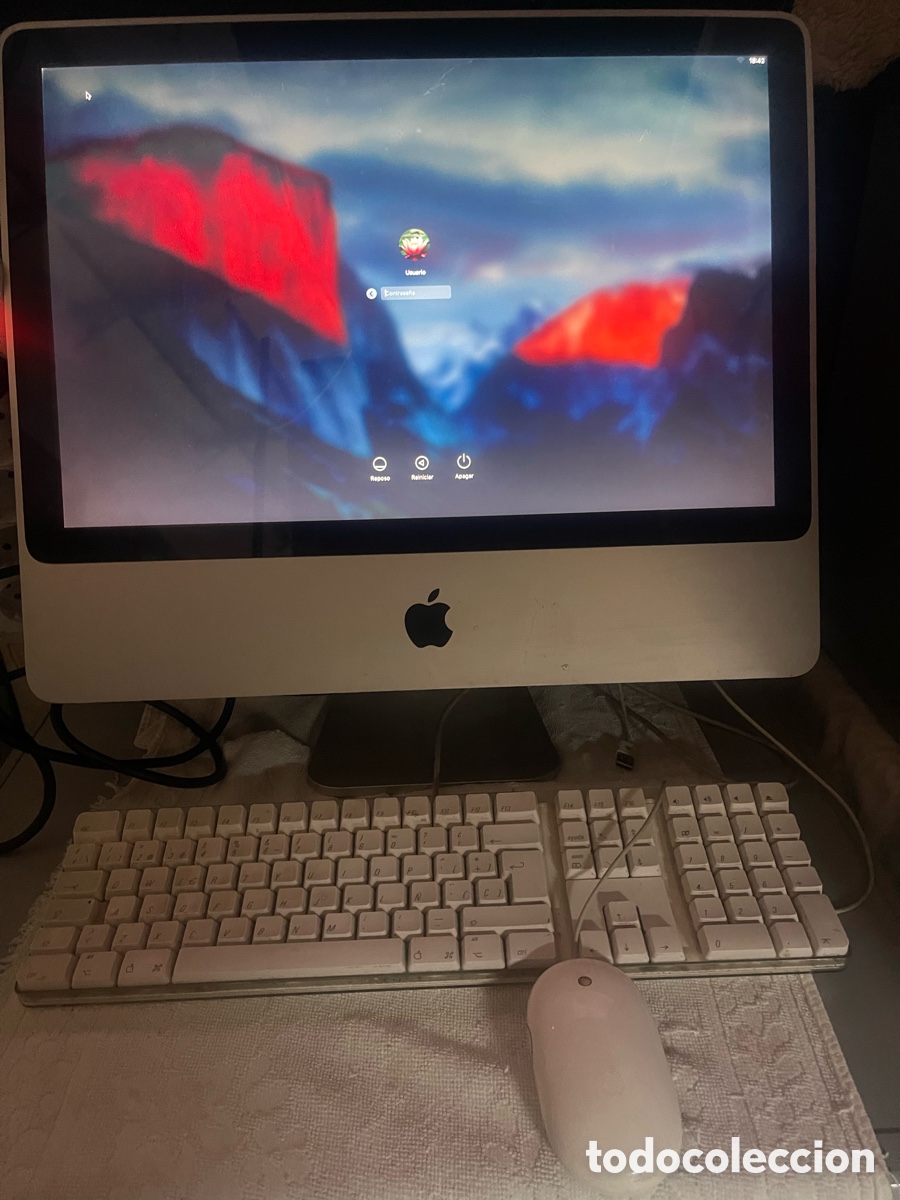 iMac A1224 con teclado y rat&oacute;n