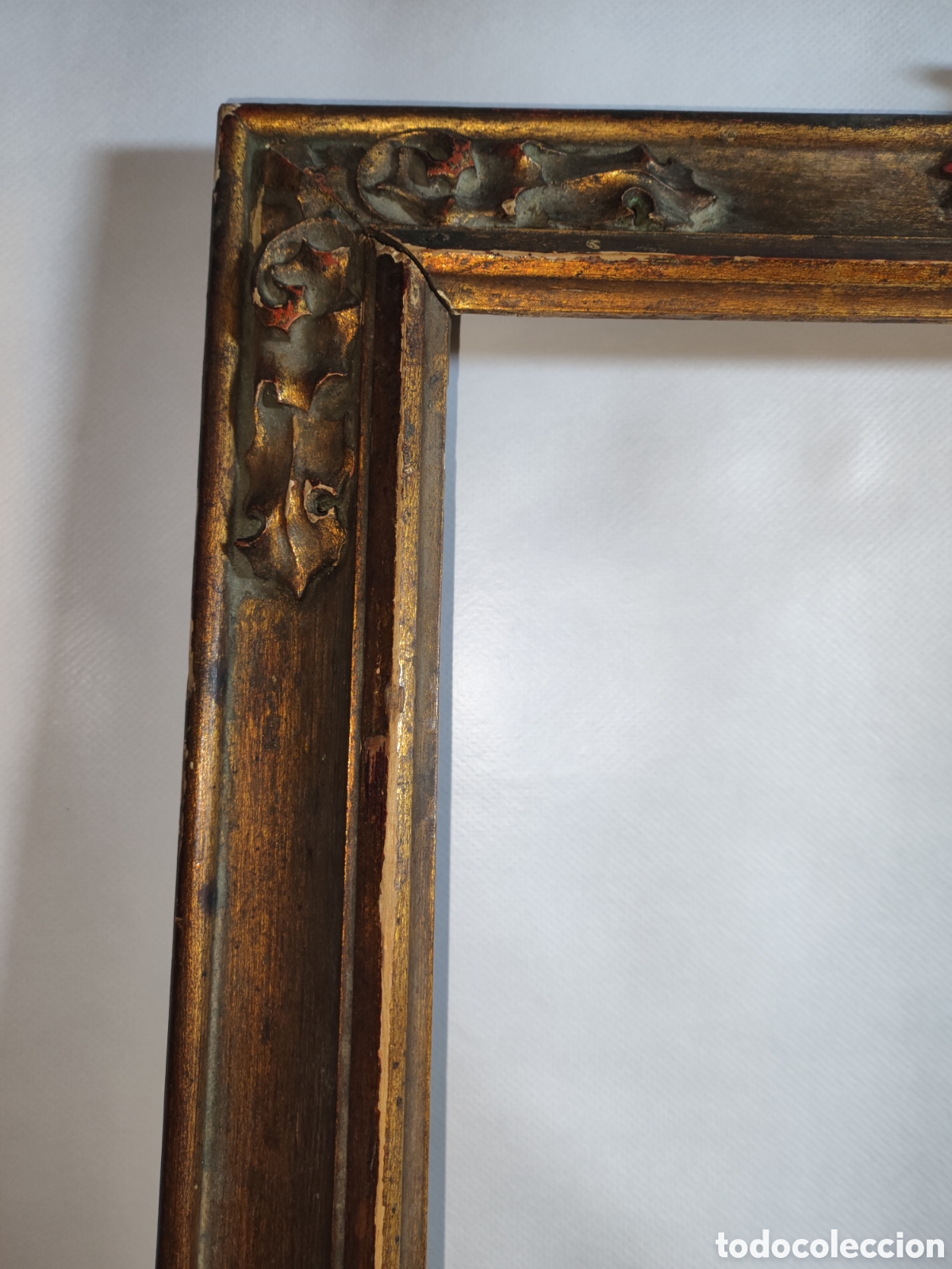 Antig&uuml;edades: Marco antiguo con mitra de San Pedro - Foto 6