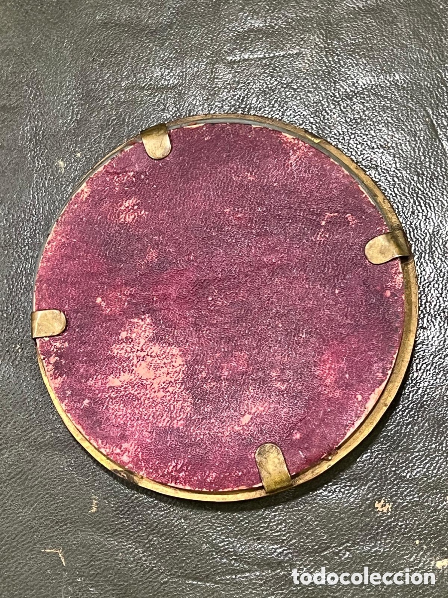 Antig&uuml;edades: Bonita placa de una virgen, biscuit - Foto 8
