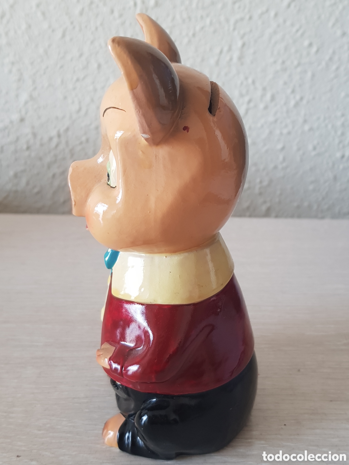 Antig&uuml;edades: Hucha Cerdito Soval Espa&ntilde;a - Foto 2