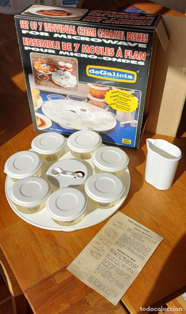 Antig&uuml;edades: Juego de flaneras para microondas - Foto 1