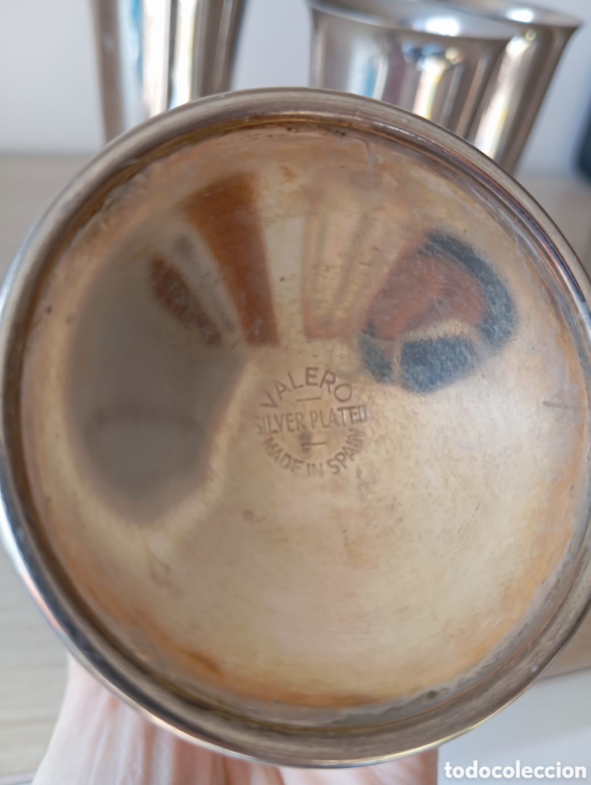 Antig&uuml;edades: 6 Copas de Plata Valero - Foto 4