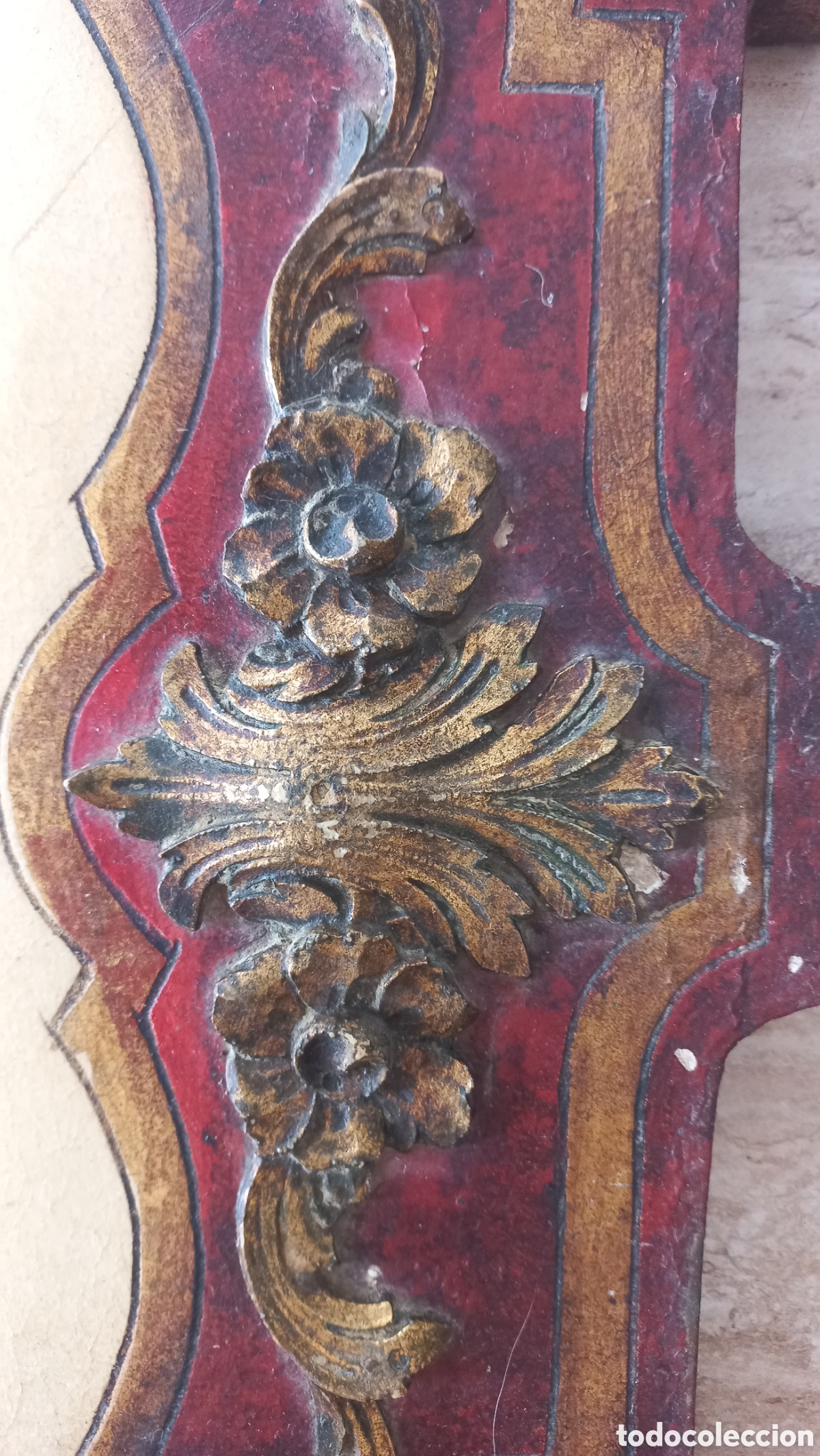 Antig&uuml;edades: Icono antiguo de madera - Foto 7