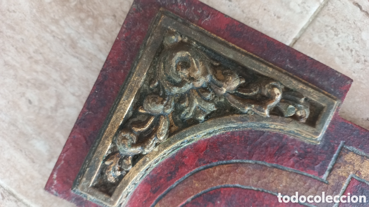 Antig&uuml;edades: Icono antiguo de madera - Foto 11