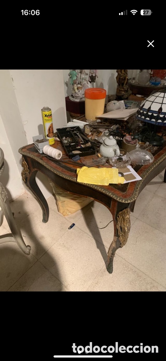 Antig&uuml;edades: Mesa francesa del siglo XIX - Foto 1