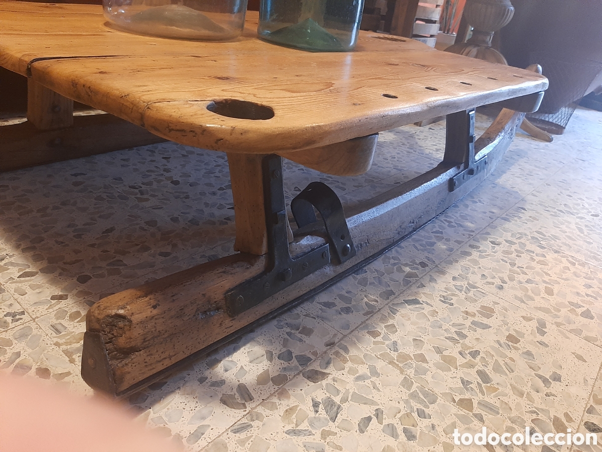 Antig&uuml;edades: Gran trineo antiguo de carga del Valle de Aran - Foto 6