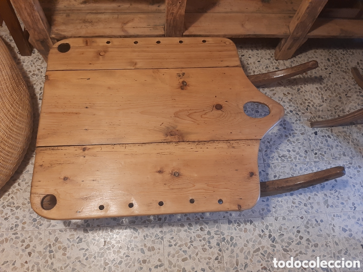 Antig&uuml;edades: Gran trineo antiguo de carga del Valle de Aran - Foto 9