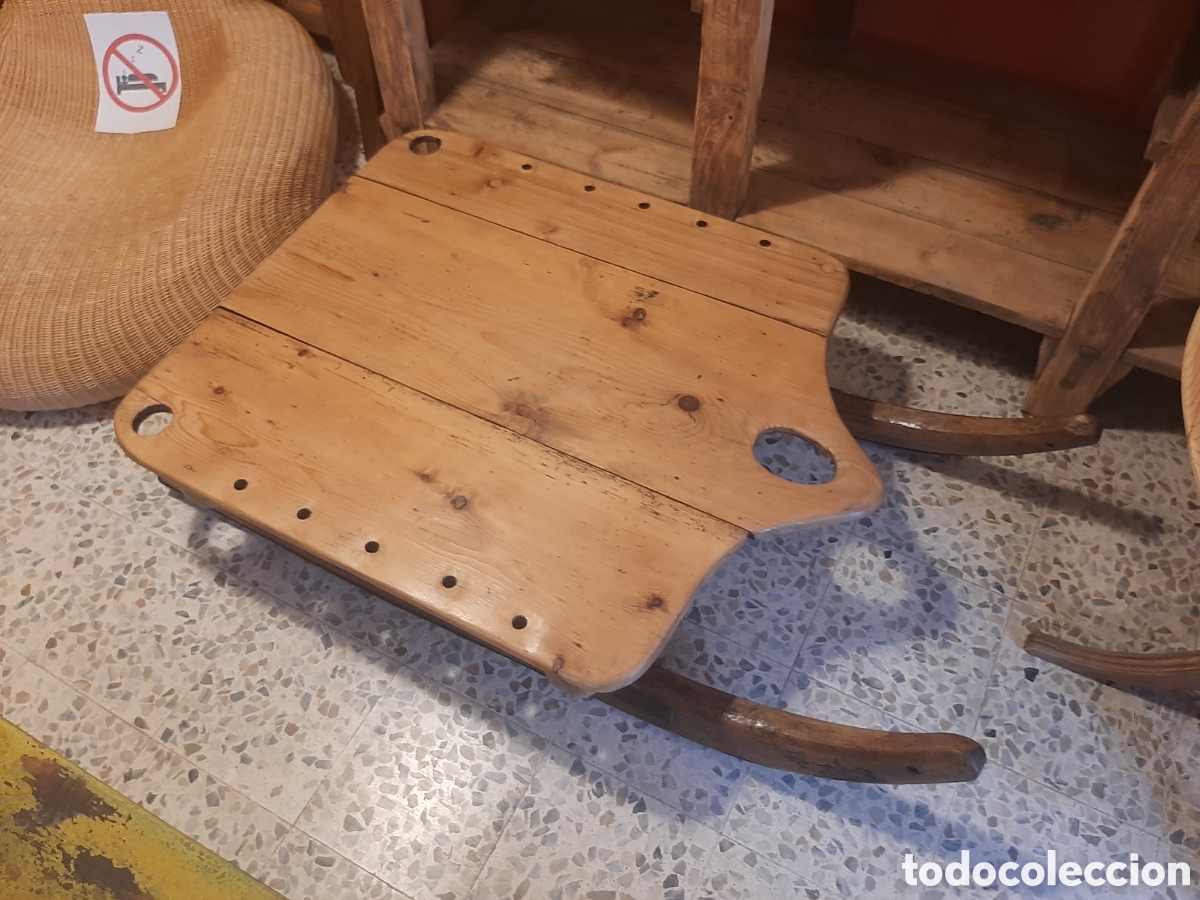 Antig&uuml;edades: Gran trineo antiguo de carga del Valle de Aran - Foto 10
