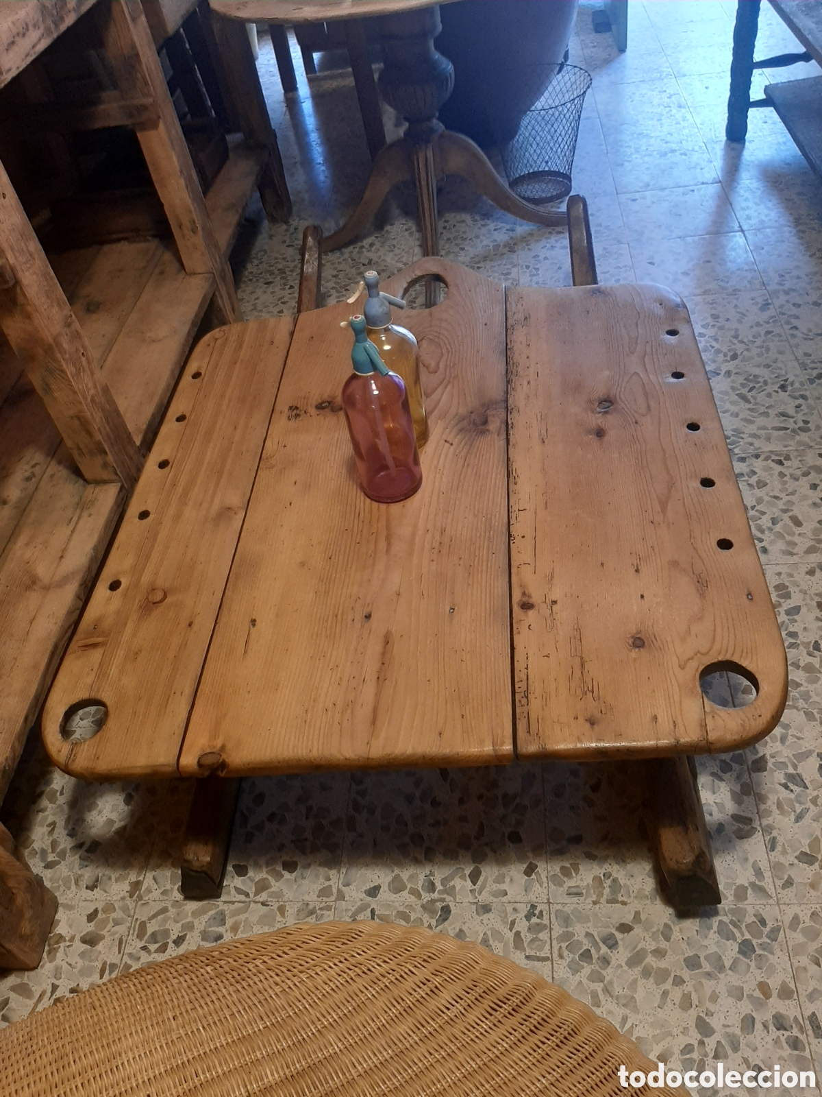 Antig&uuml;edades: Gran trineo antiguo de carga del Valle de Aran - Foto 12
