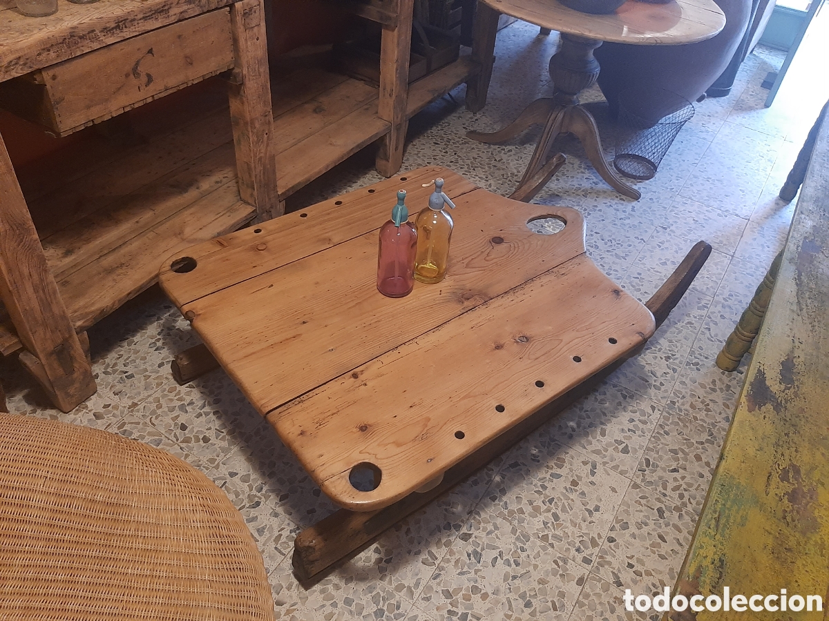 Antig&uuml;edades: Gran trineo antiguo de carga del Valle de Aran - Foto 22
