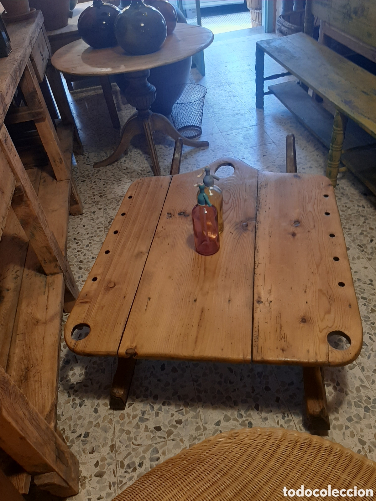 Antig&uuml;edades: Gran trineo antiguo de carga del Valle de Aran - Foto 24