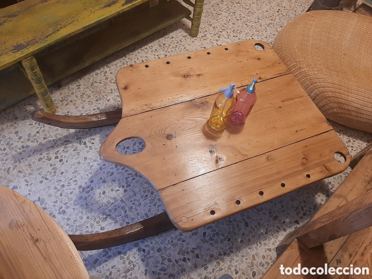 Antig&uuml;edades: Gran trineo antiguo de carga del Valle de Aran - Foto 25
