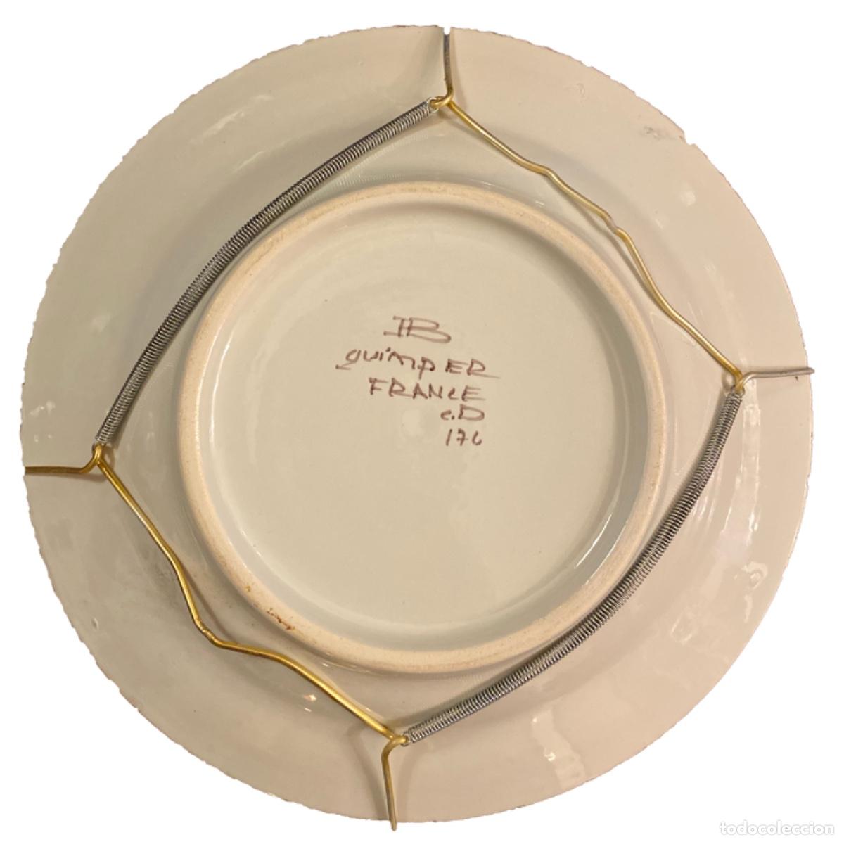 Antig&uuml;edades: Plato franc&eacute;s , precioso. - Foto 2