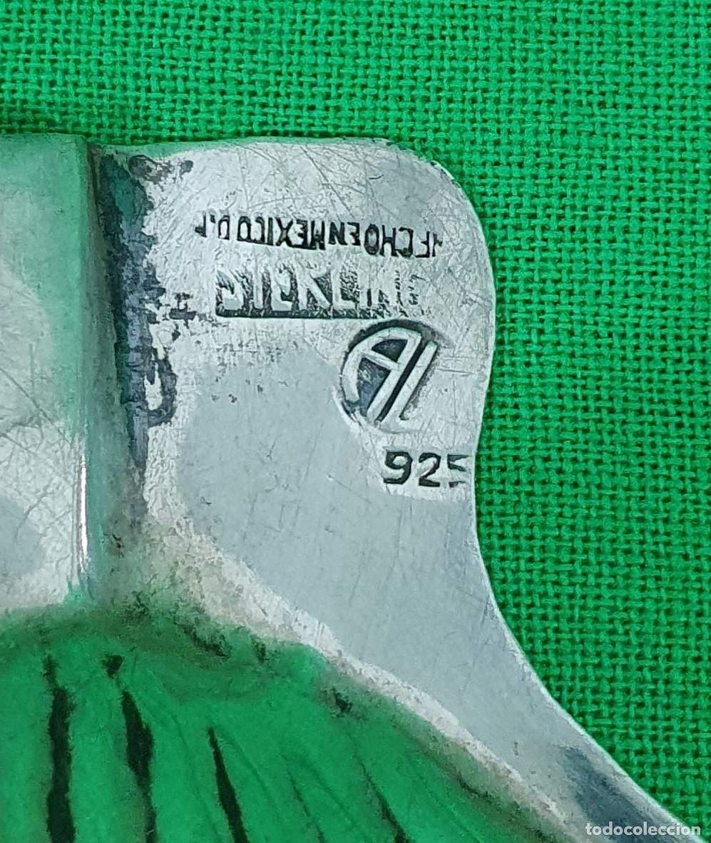 Antig&uuml;edades: pareja de ceniceros de plata - Foto 3