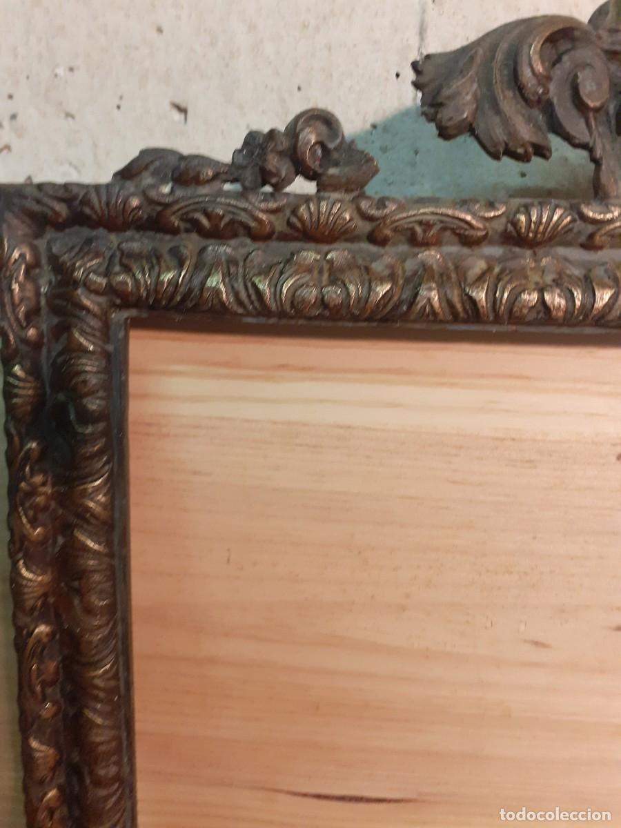 Antig&uuml;edades: Marco de bronce macizo 37 x 26 - Foto 6