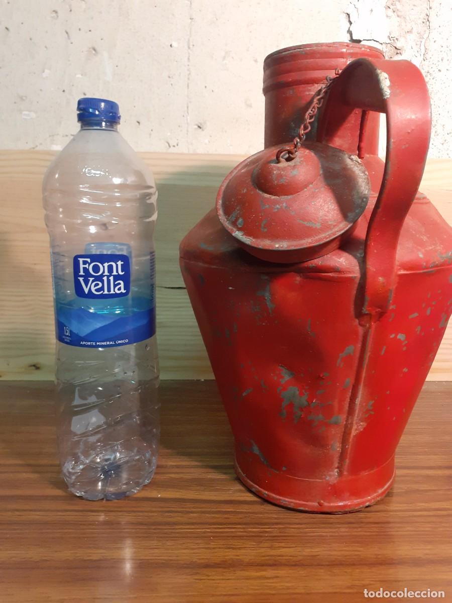 Antig&uuml;edades: Lechera antigua de 10 lts - Foto 2
