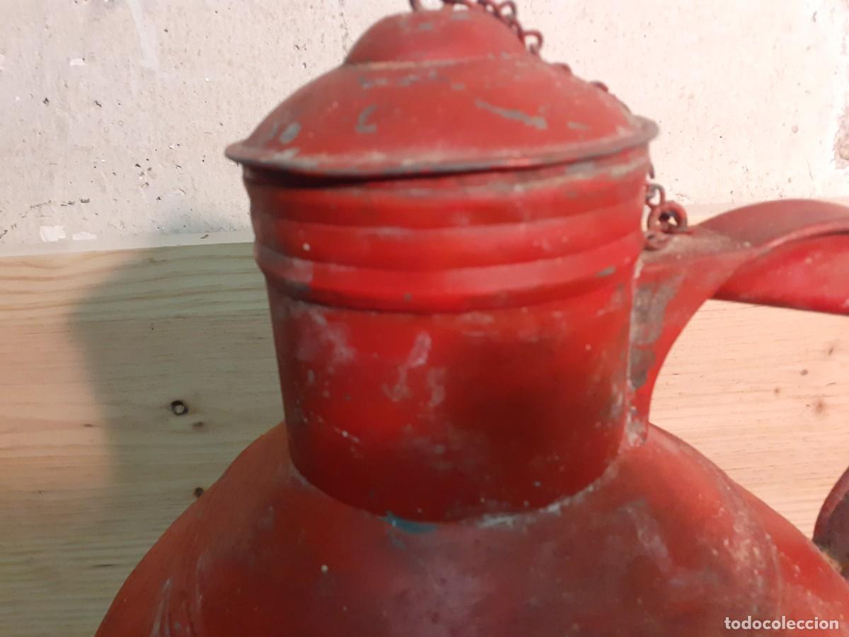 Antig&uuml;edades: Lechera antigua de 10 lts - Foto 5