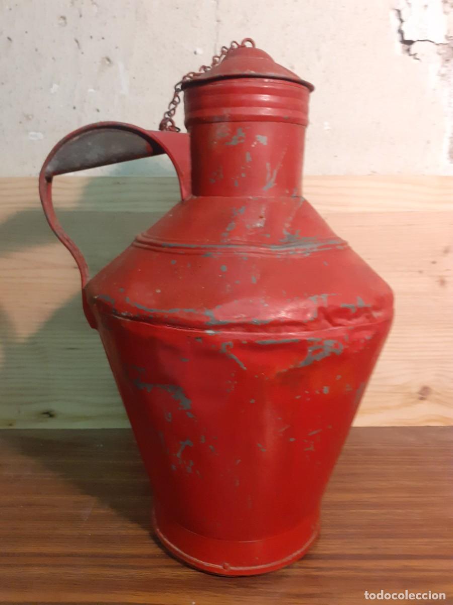 Antig&uuml;edades: Lechera antigua de 10 lts - Foto 7