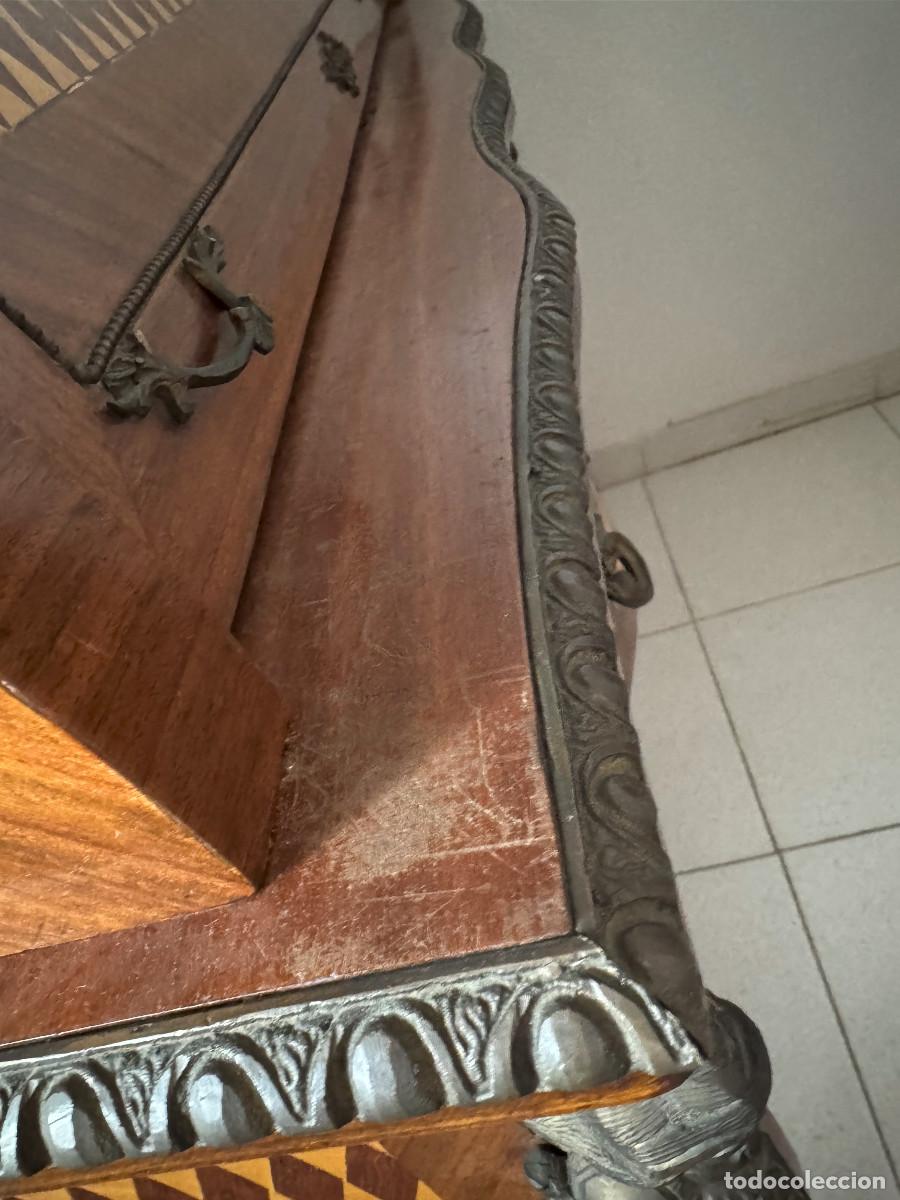 Antig&uuml;edades: Secretier / Escritorio con marqueter&iacute;a - Foto 9