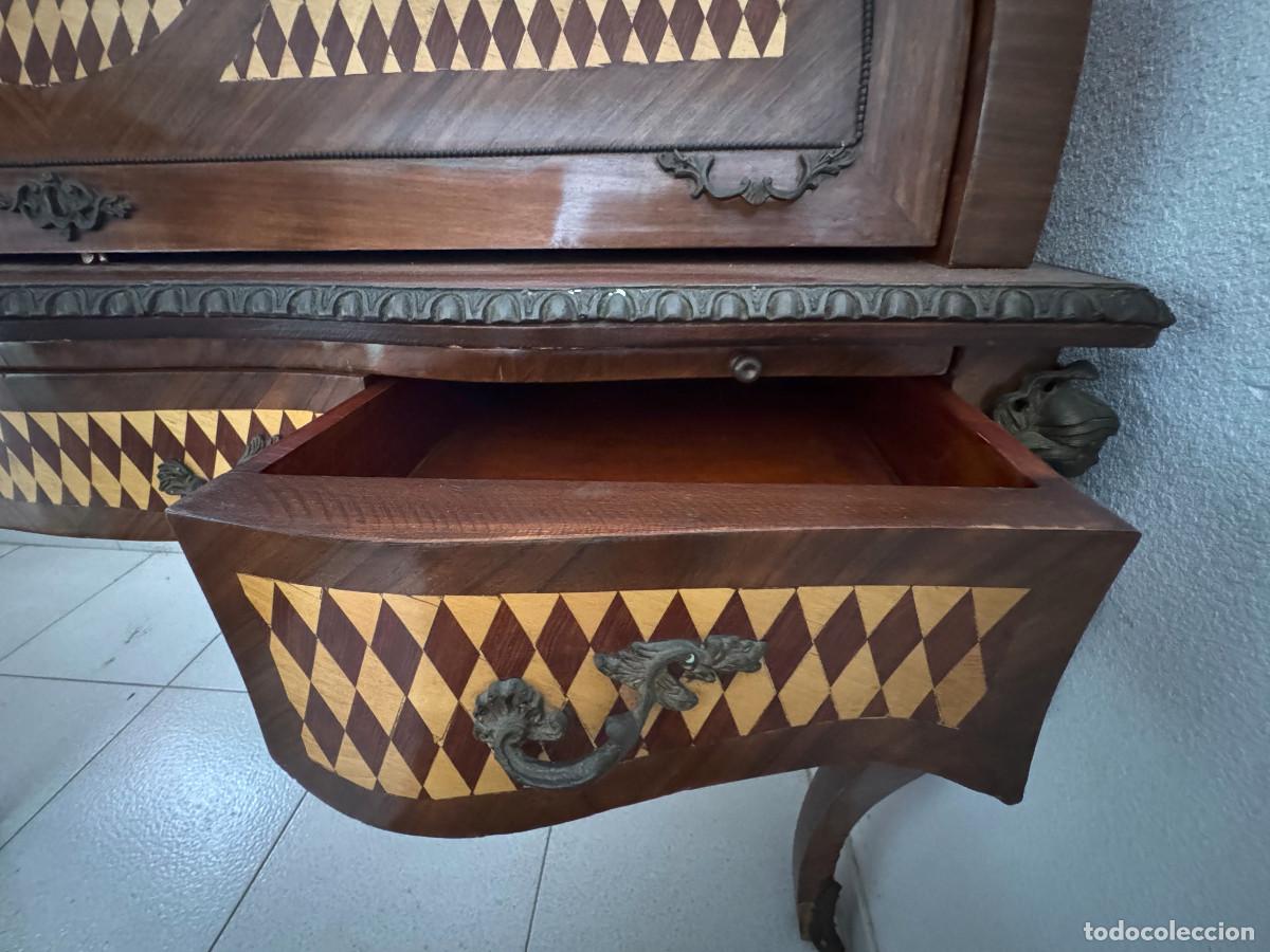 Antig&uuml;edades: Secretier / Escritorio con marqueter&iacute;a - Foto 17