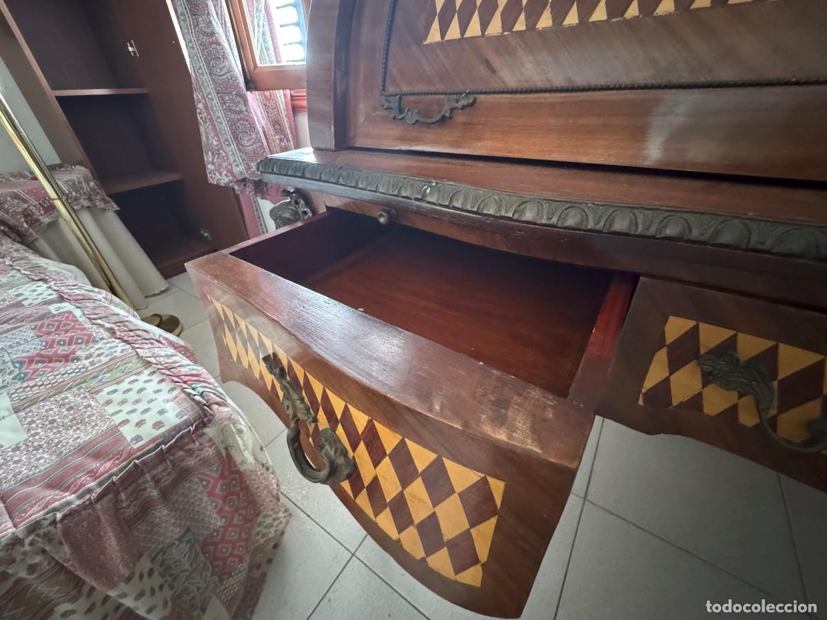 Antig&uuml;edades: Secretier / Escritorio con marqueter&iacute;a - Foto 19