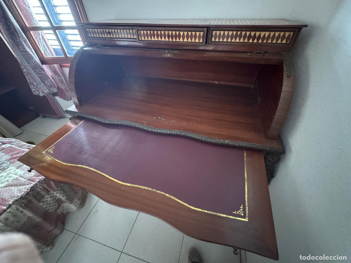 Antig&uuml;edades: Secretier / Escritorio con marqueter&iacute;a - Foto 20