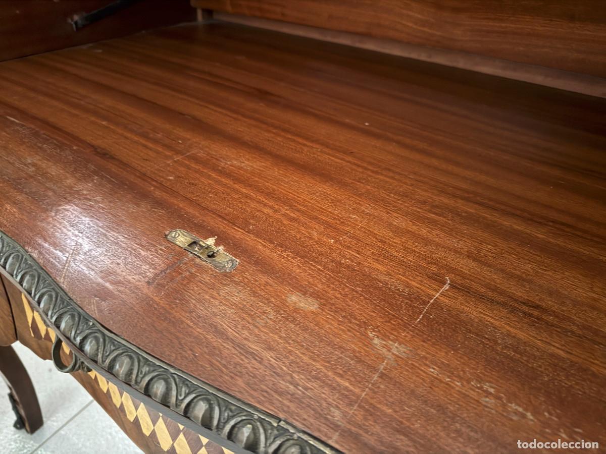 Antig&uuml;edades: Secretier / Escritorio con marqueter&iacute;a - Foto 26