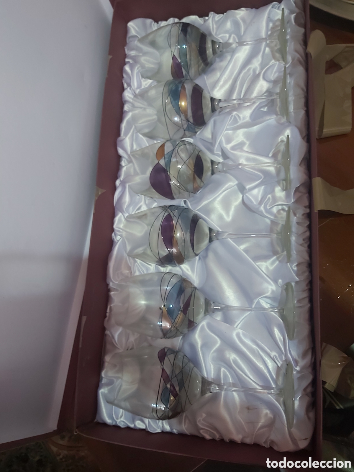 Antig&uuml;edades: Juego de copas de mesa - Foto 3