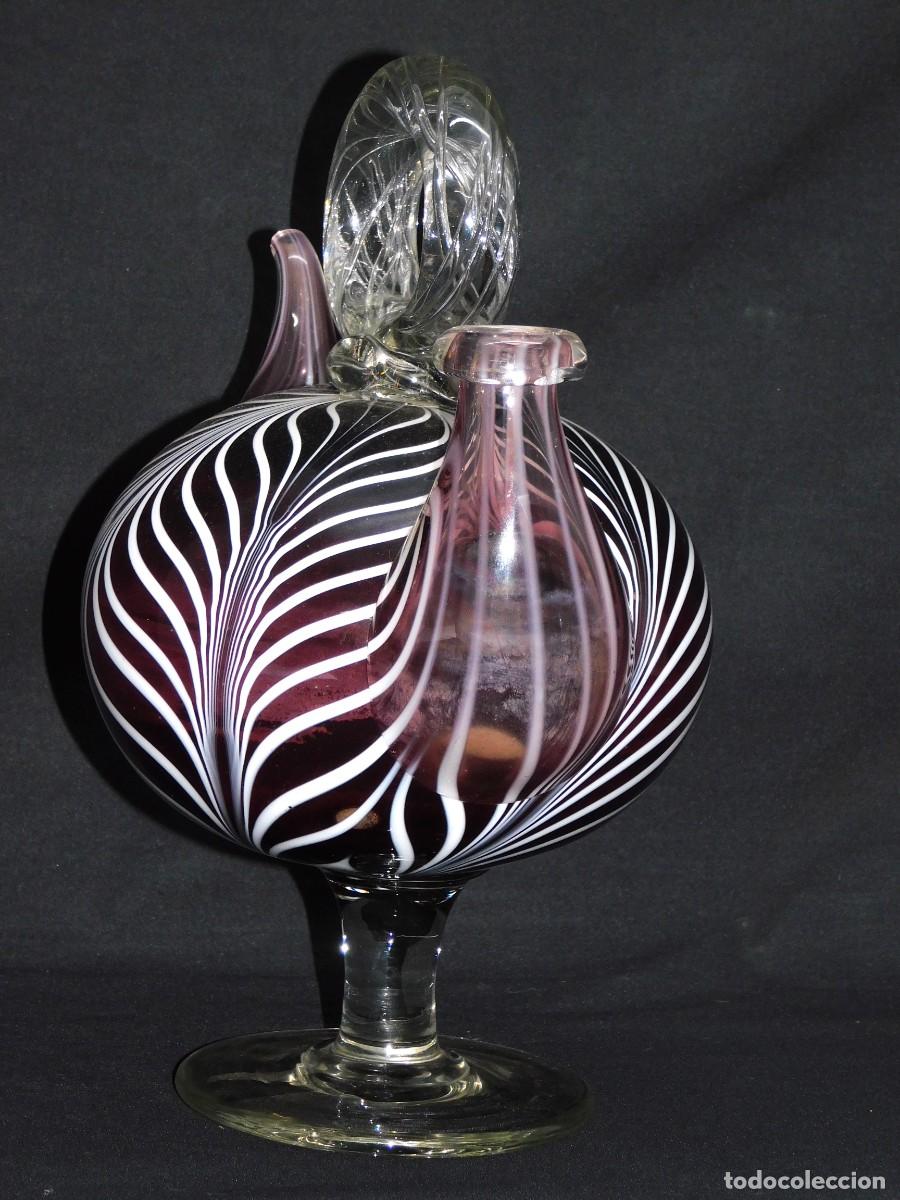 Antig&uuml;edades: BOTIJO DE CRISTAL MURANO - Foto 6