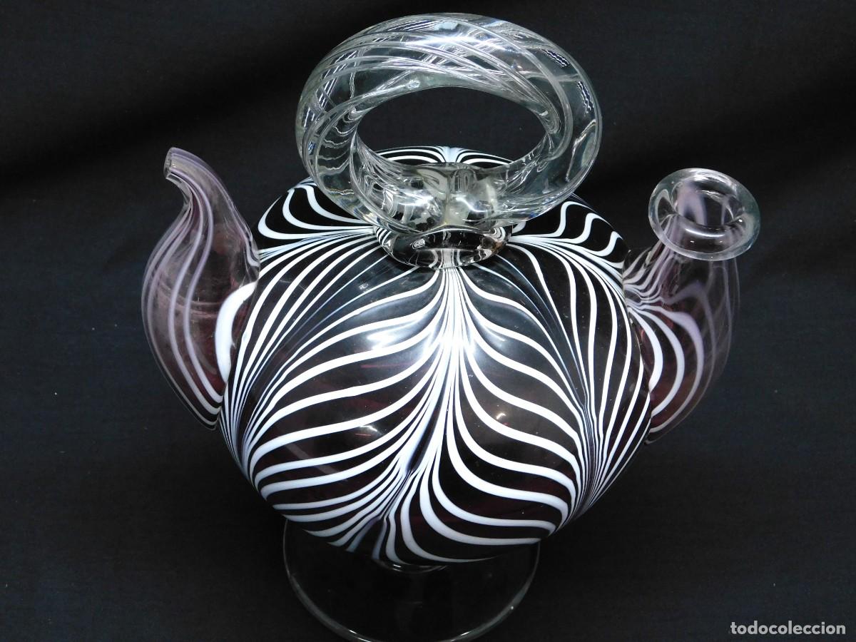 Antig&uuml;edades: BOTIJO DE CRISTAL MURANO - Foto 8