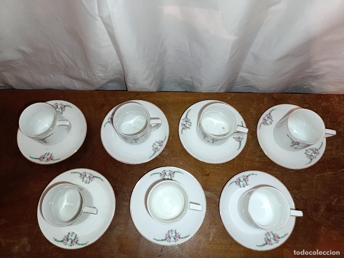 Antig&uuml;edades: Juego de caf&eacute; de porcelana sin marca - Foto 1