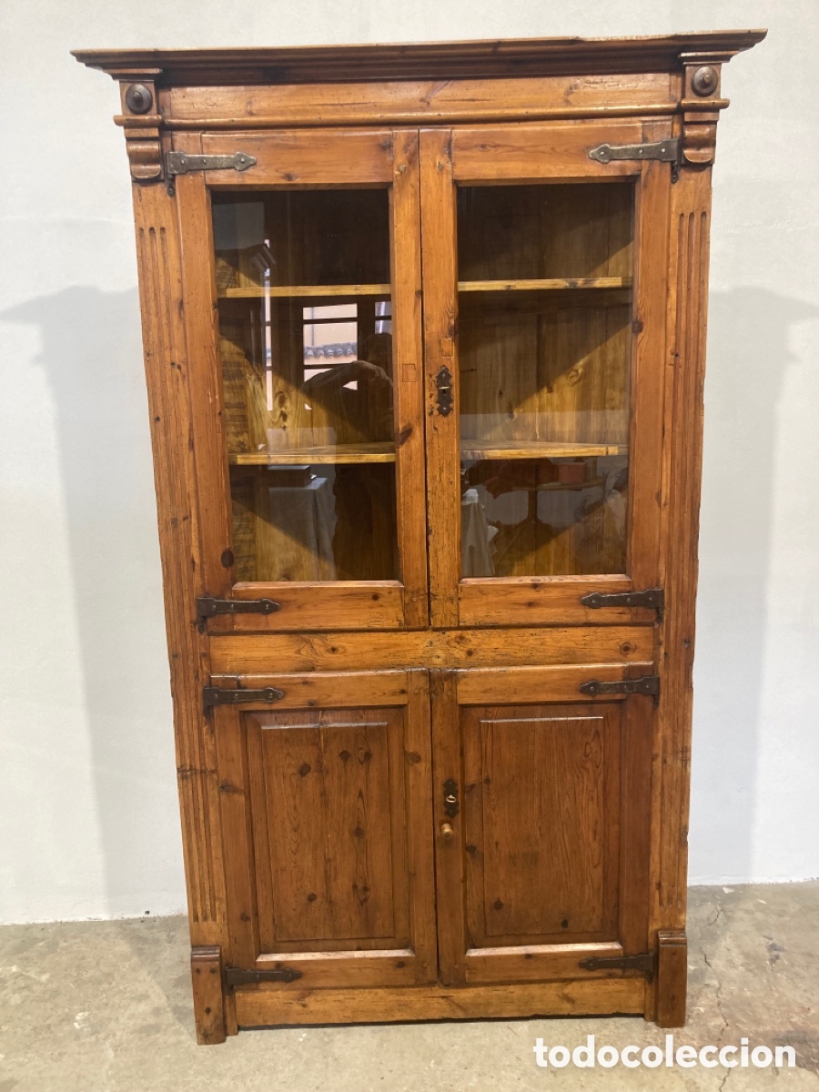 Antig&uuml;edades: Antigua rinconera de pino - Foto 4