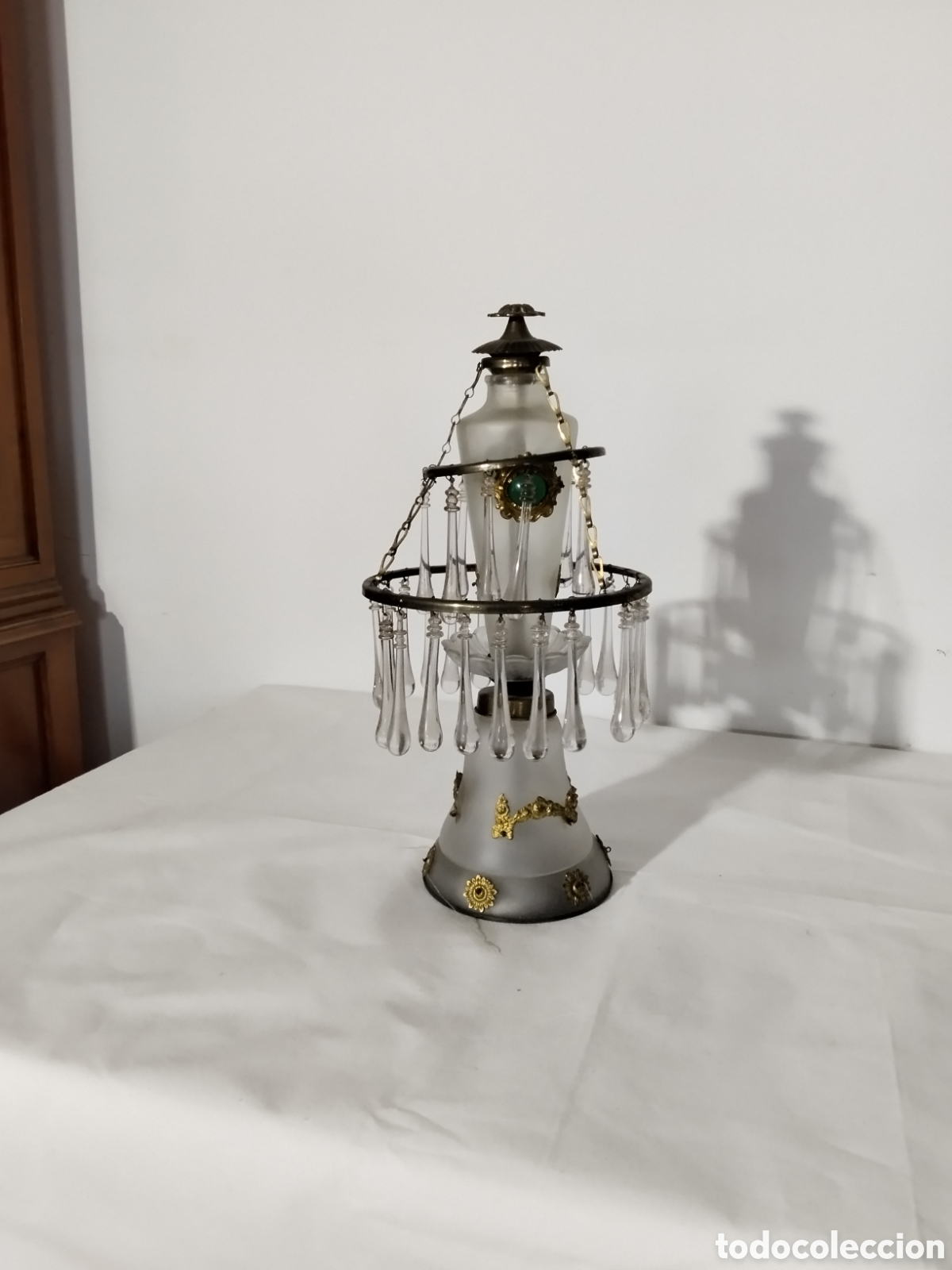 Antig&uuml;edades: Aplique l&aacute;grimas de cristal - Foto 1