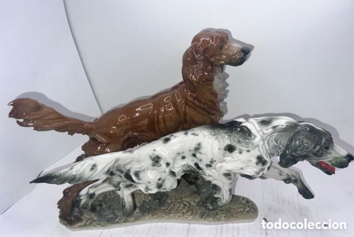 Antig&uuml;edades: Perros cer&aacute;mica algora - Foto 1