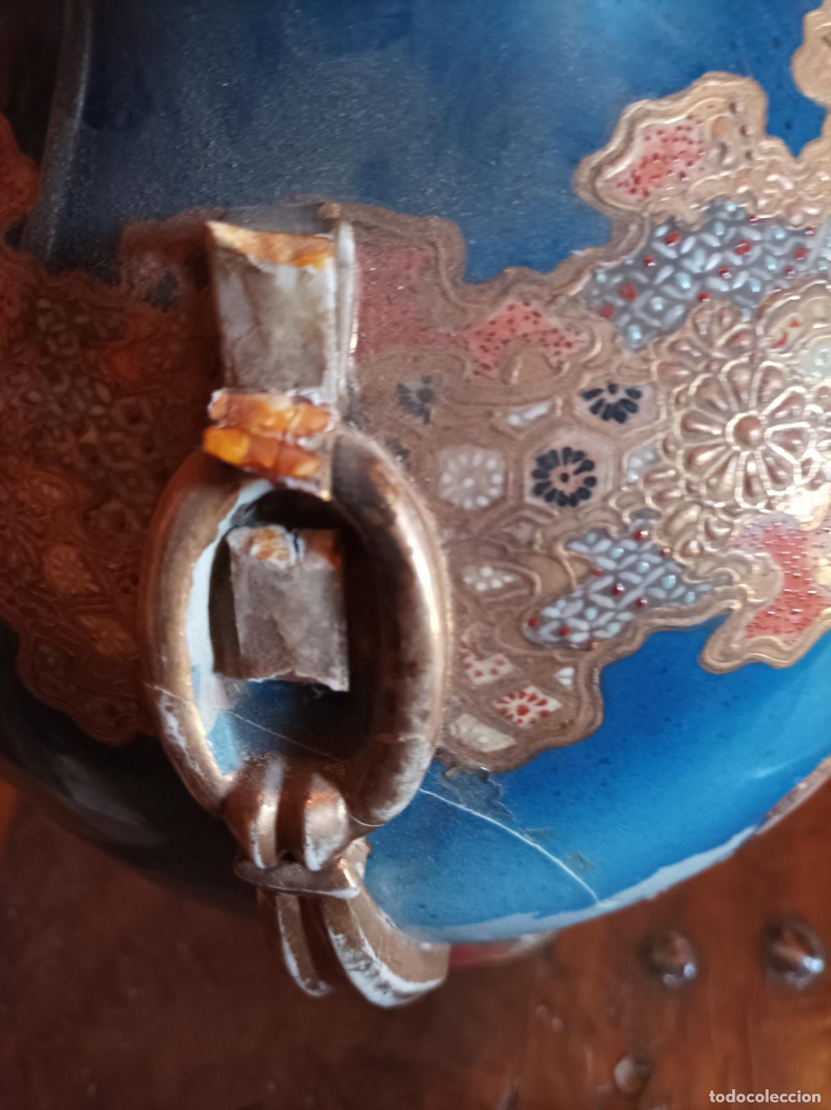 Antig&uuml;edades: Pareja de Jarrones Satsuma - Foto 11