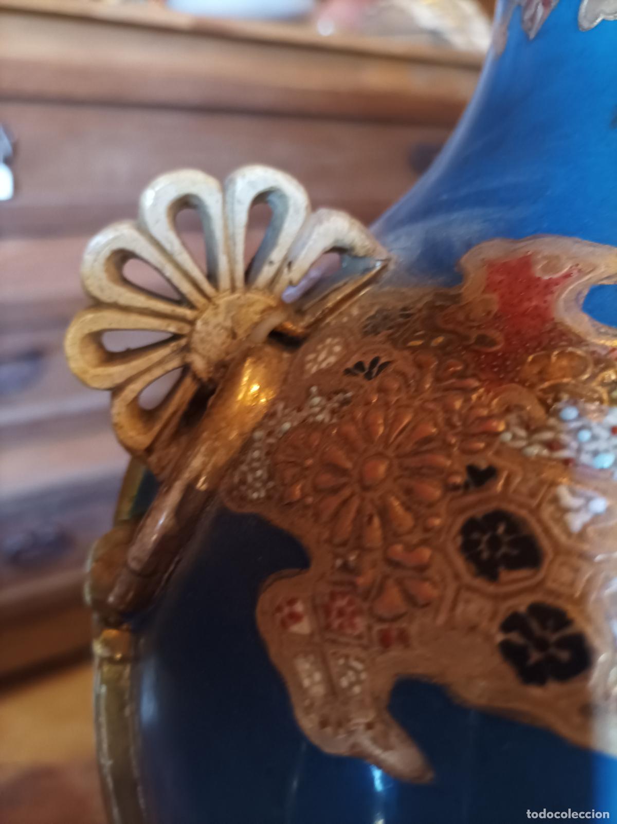 Antig&uuml;edades: Pareja de Jarrones Satsuma - Foto 18