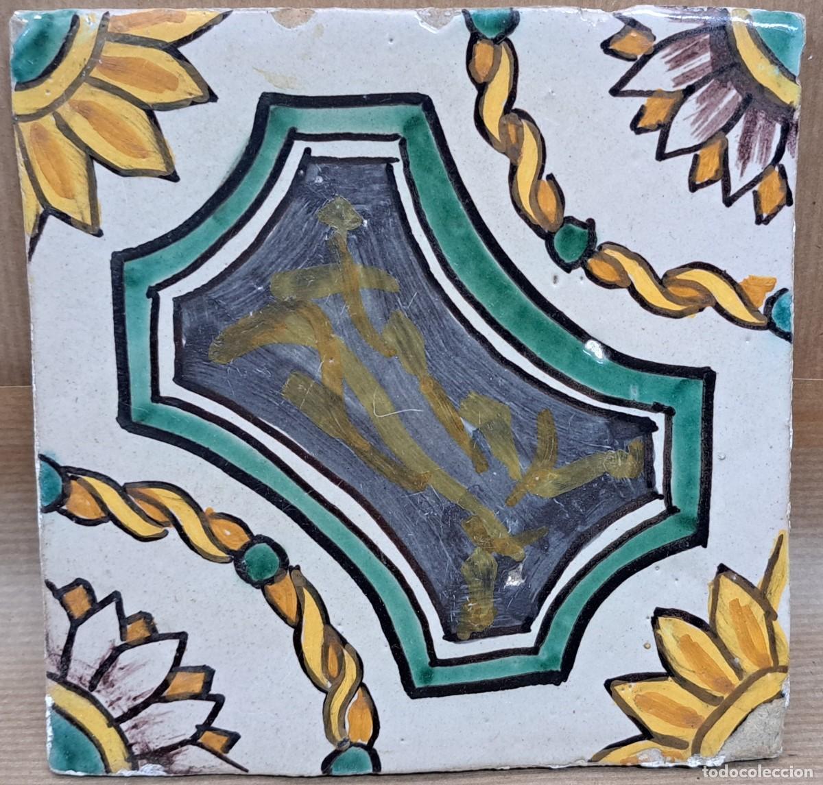 Antig&uuml;edades: Azulejo catal&aacute;n del siglo XIX - Foto 2
