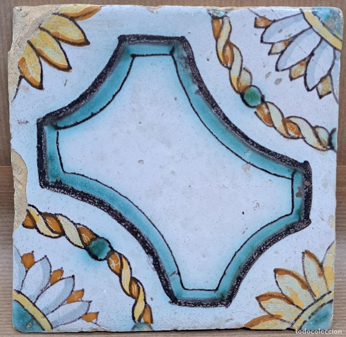Antig&uuml;edades: Azulejo catal&aacute;n del siglo XIX - Foto 2