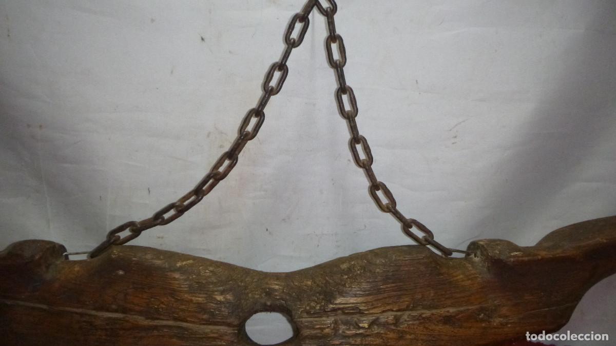 Antig&uuml;edades: ANTIGUO MADERA PARA YUNTA DE BUEYES - Foto 3
