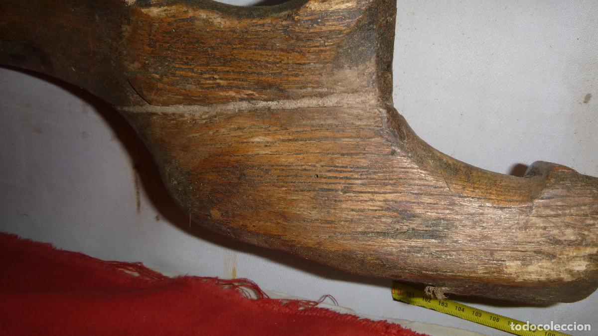 Antig&uuml;edades: ANTIGUO MADERA PARA YUNTA DE BUEYES - Foto 4
