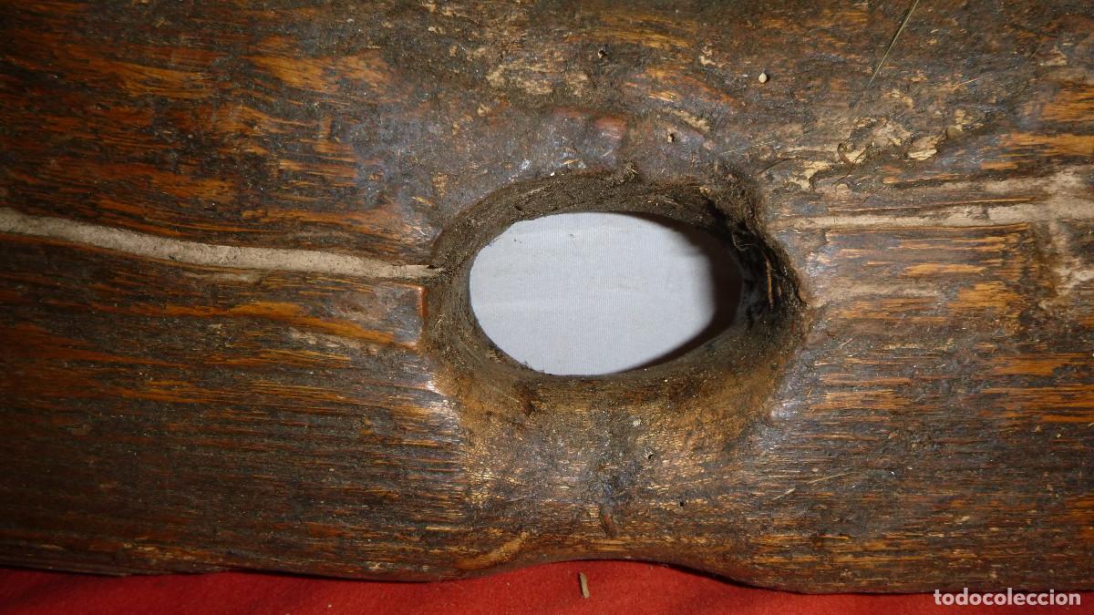Antig&uuml;edades: ANTIGUO MADERA PARA YUNTA DE BUEYES - Foto 5