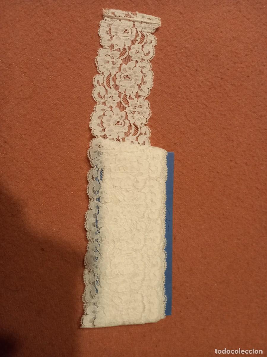 Antig&uuml;edades: Entred&oacute;s de nylon blanco - Foto 2