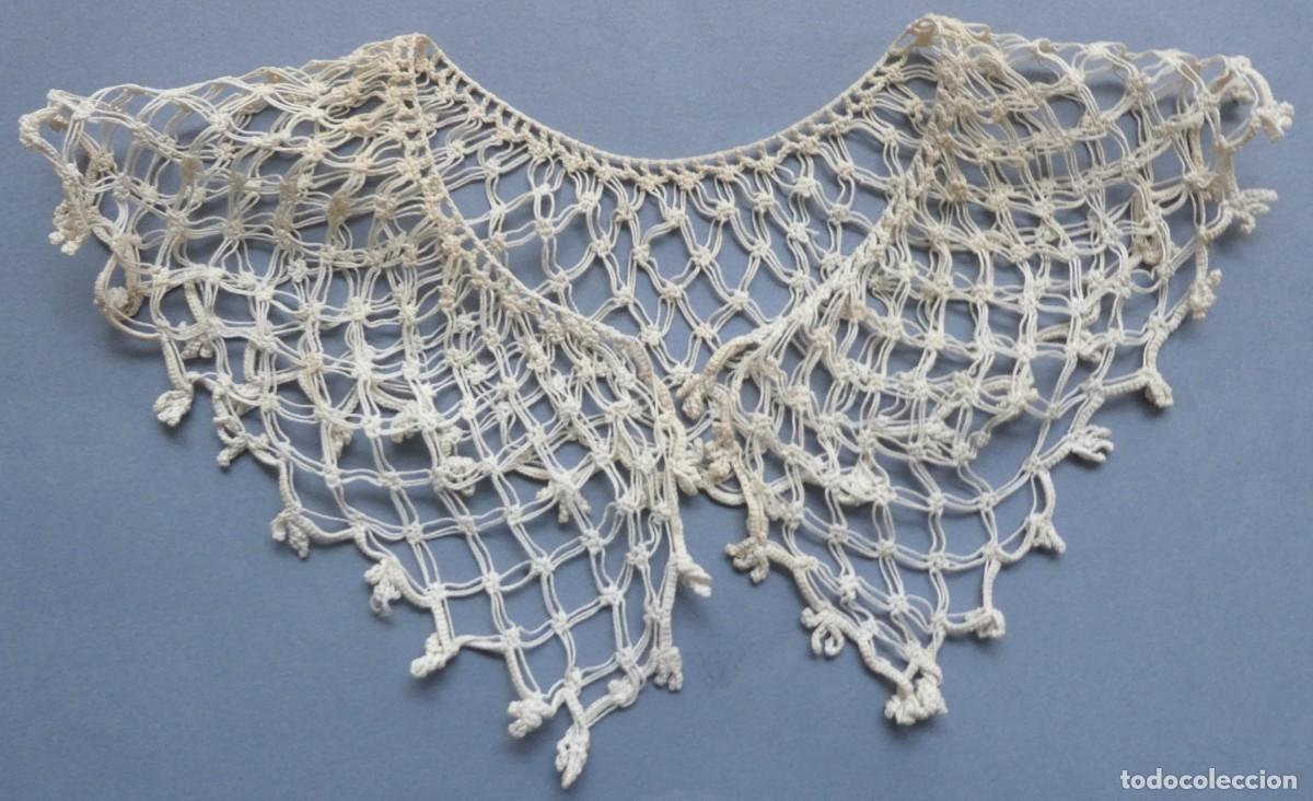 Antig&uuml;edades: ANTIGUO CUELLO DE ENCAJE PPIO. .S.XX - Foto 1