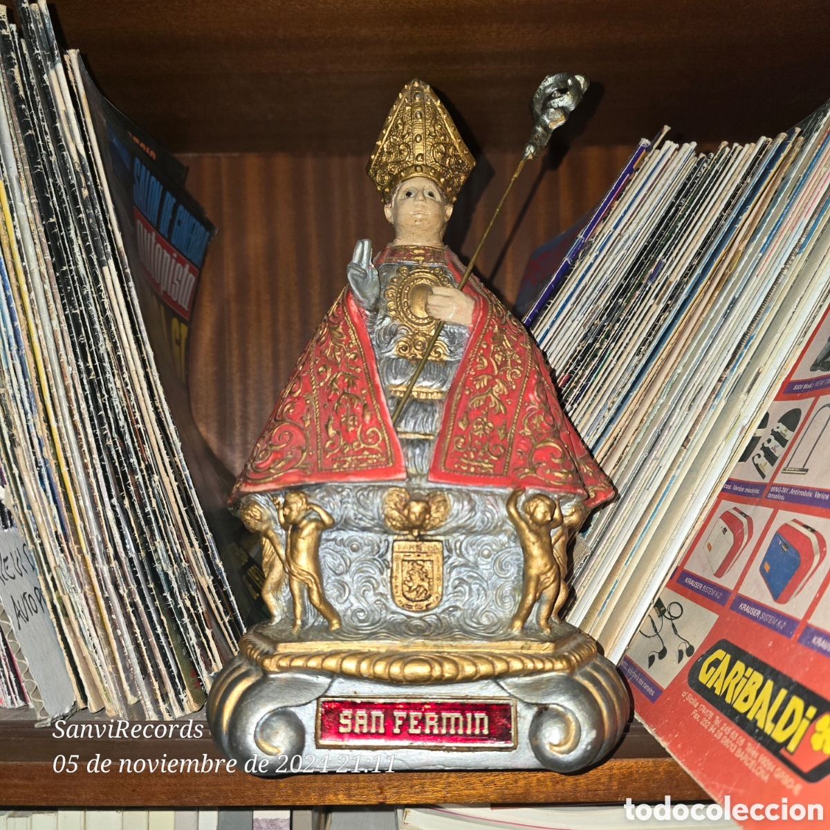 Antig&uuml;edades: FIGURA RELIGIOSA SAN FERMIN - Foto 1