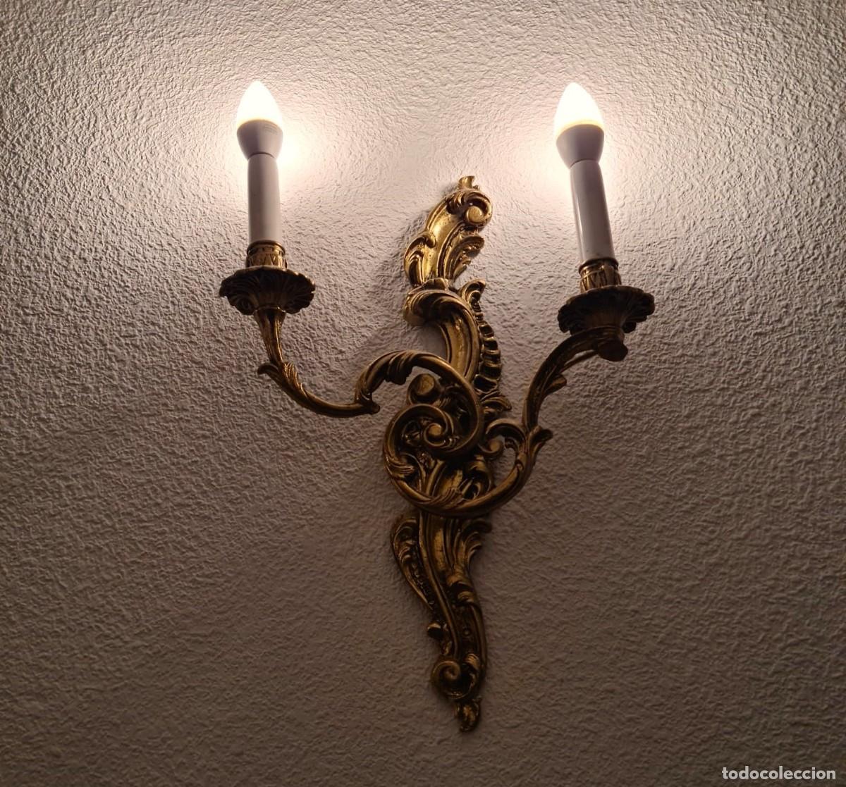 Antig&uuml;edades: Apliques bronce estilo neocl&aacute;sico - Foto 1