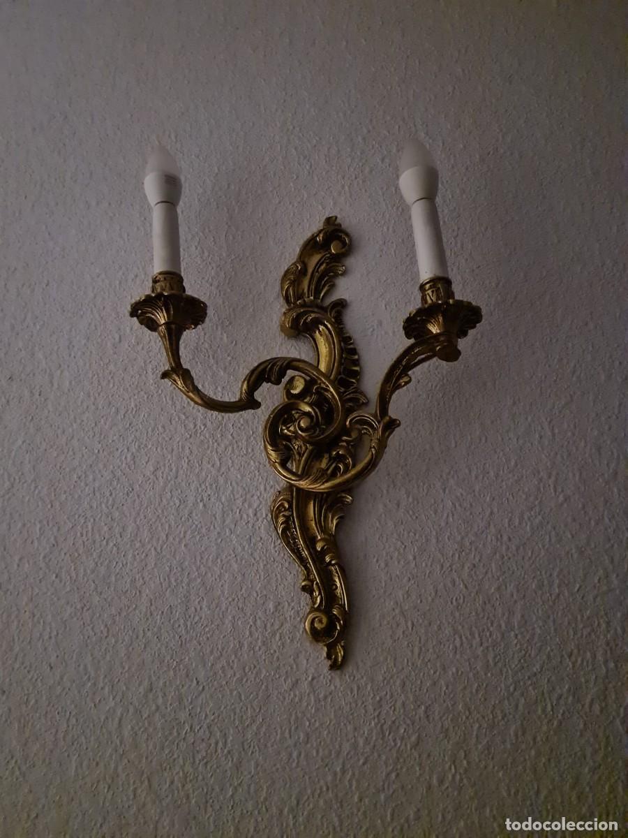 Antig&uuml;edades: Apliques bronce estilo neocl&aacute;sico - Foto 3
