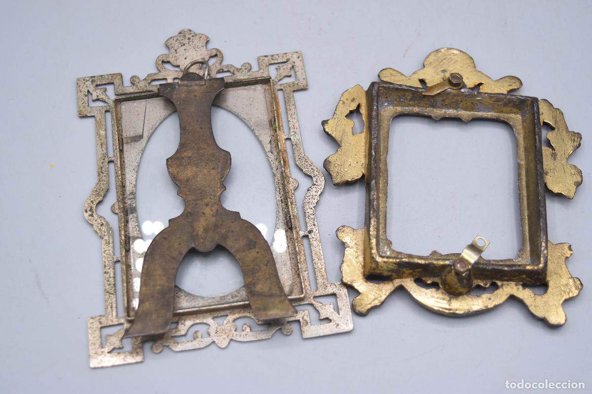 Antig&uuml;edades: Marcos antiguos de metal - Foto 3
